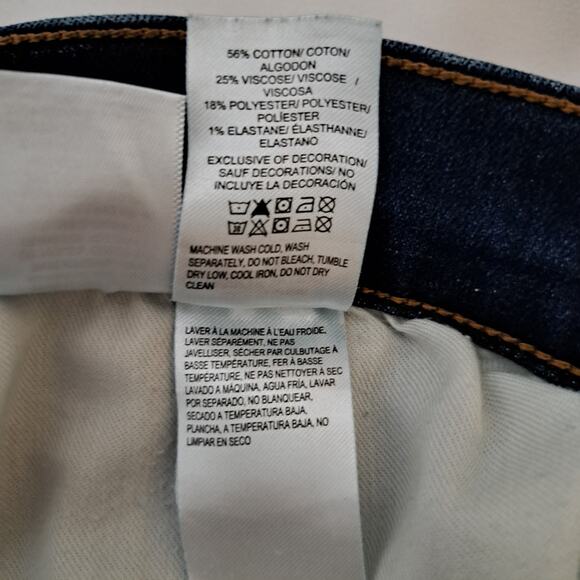 Lucky Womens Jeans Size 32 Americana Boho Soft Grunge Y2K Straight Leg - Picture 9 of 10